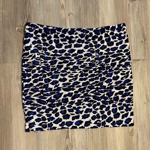 Cheetah print skirt